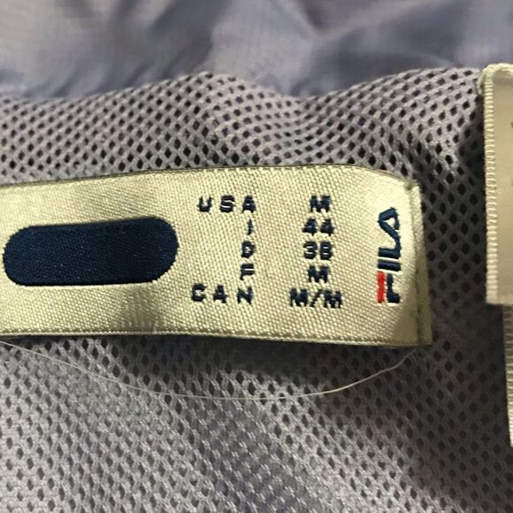 Fila Zip Up Windbreaker Periwinkle - Picture 5 of 8
